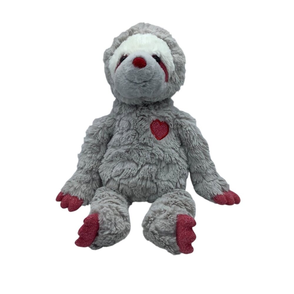Mary Meyer Putty Sweetheart Sloth Plush Stuffed‎ Animal Toy 11" Valentine